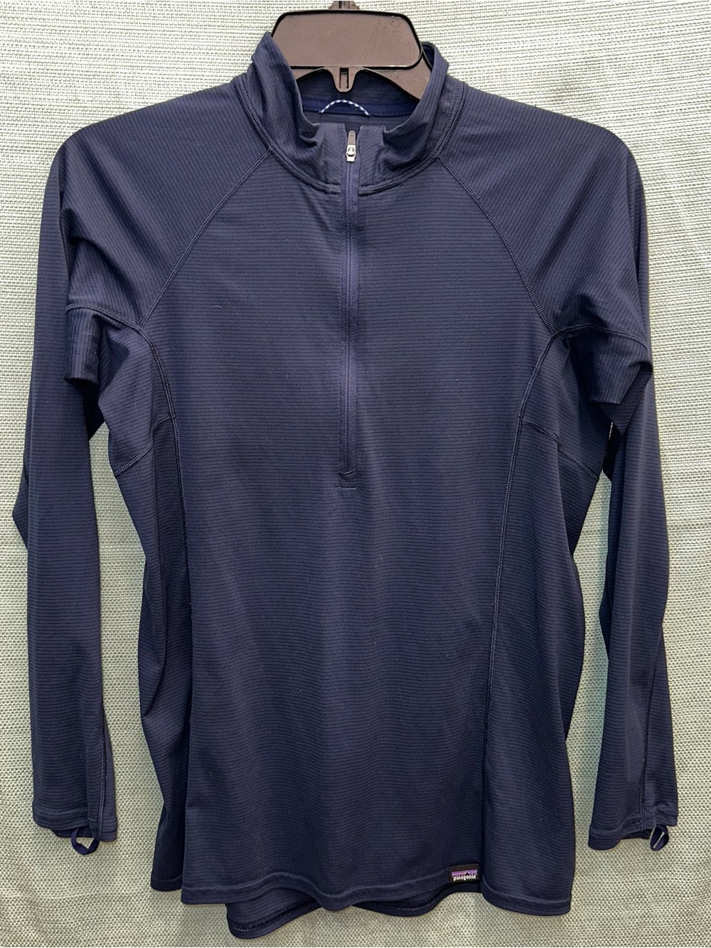 Patagonia Men's Long-Sleeve Rash Guard - Navy Blue
